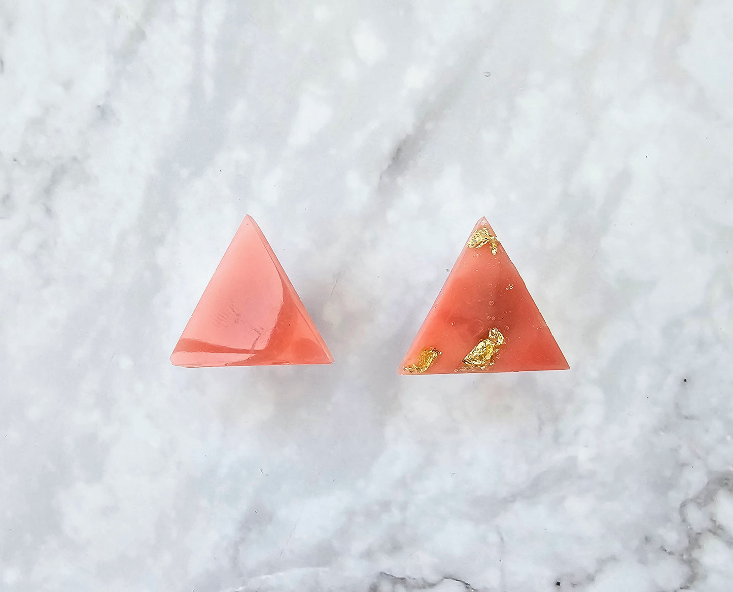 Make it Gold - Small Resin Geometric Shape Studs