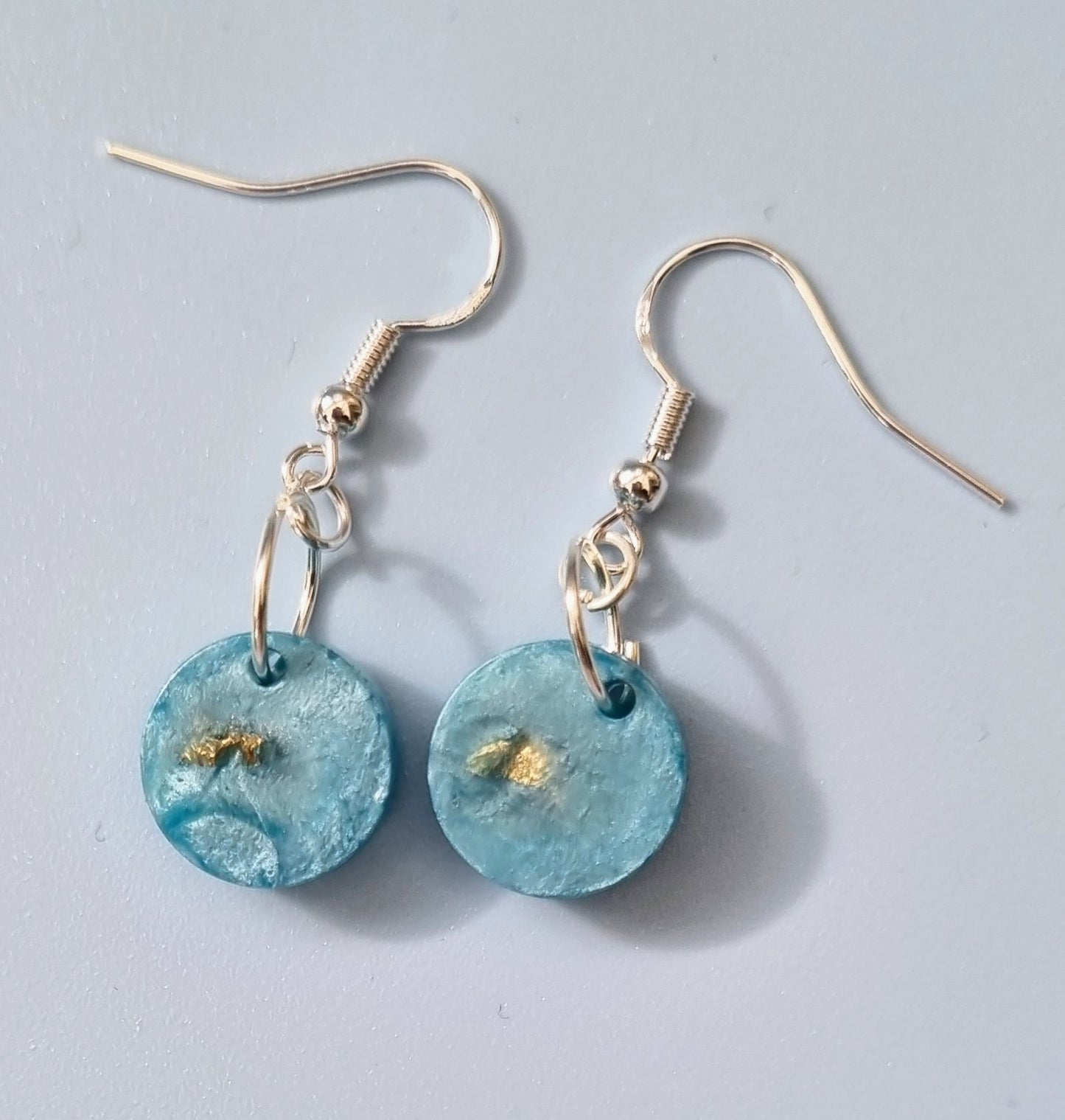 'Tiny Worlds' Resin Dangle Earrings