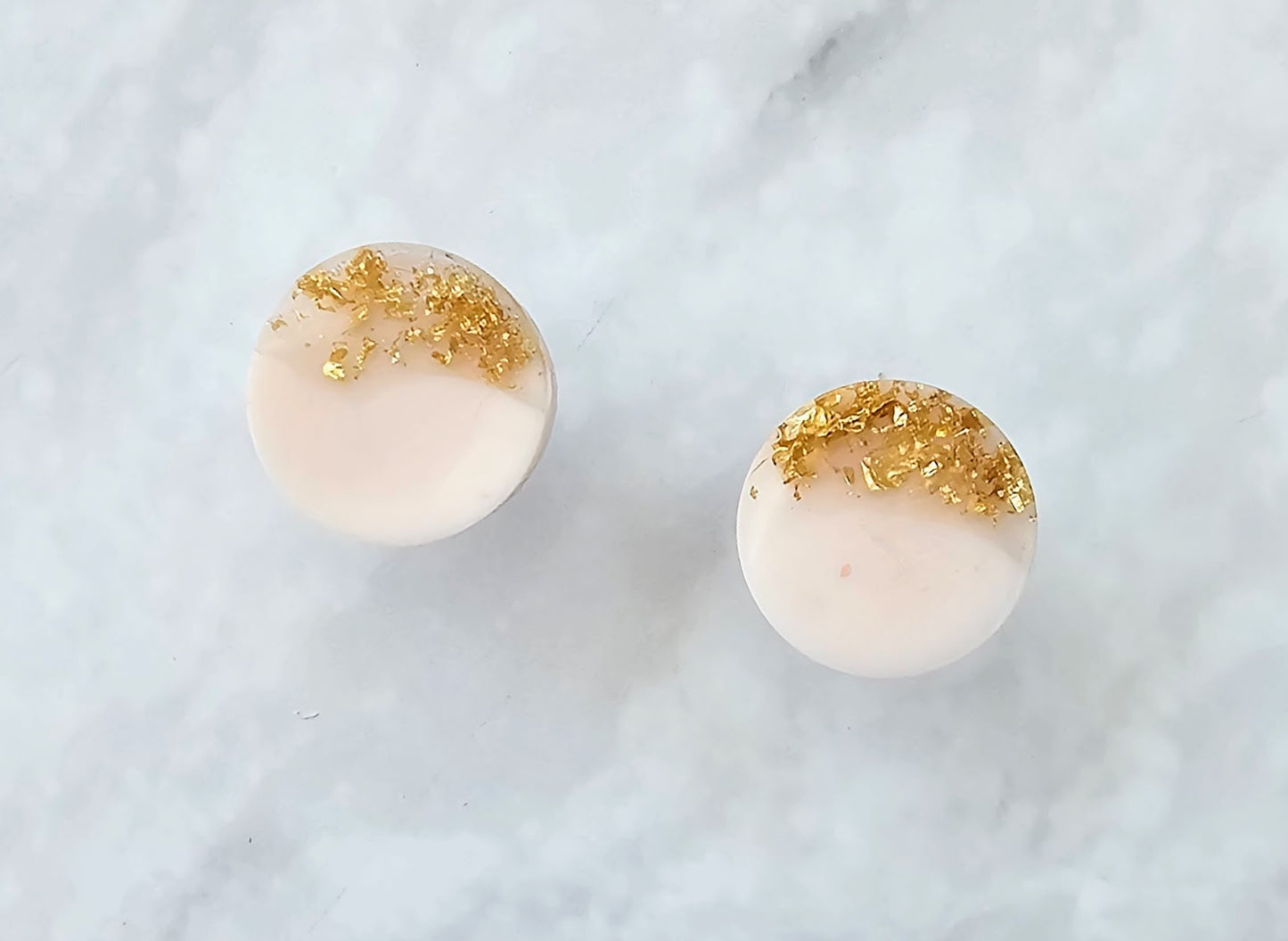 Make it Gold - Small Resin Geometric Shape Studs